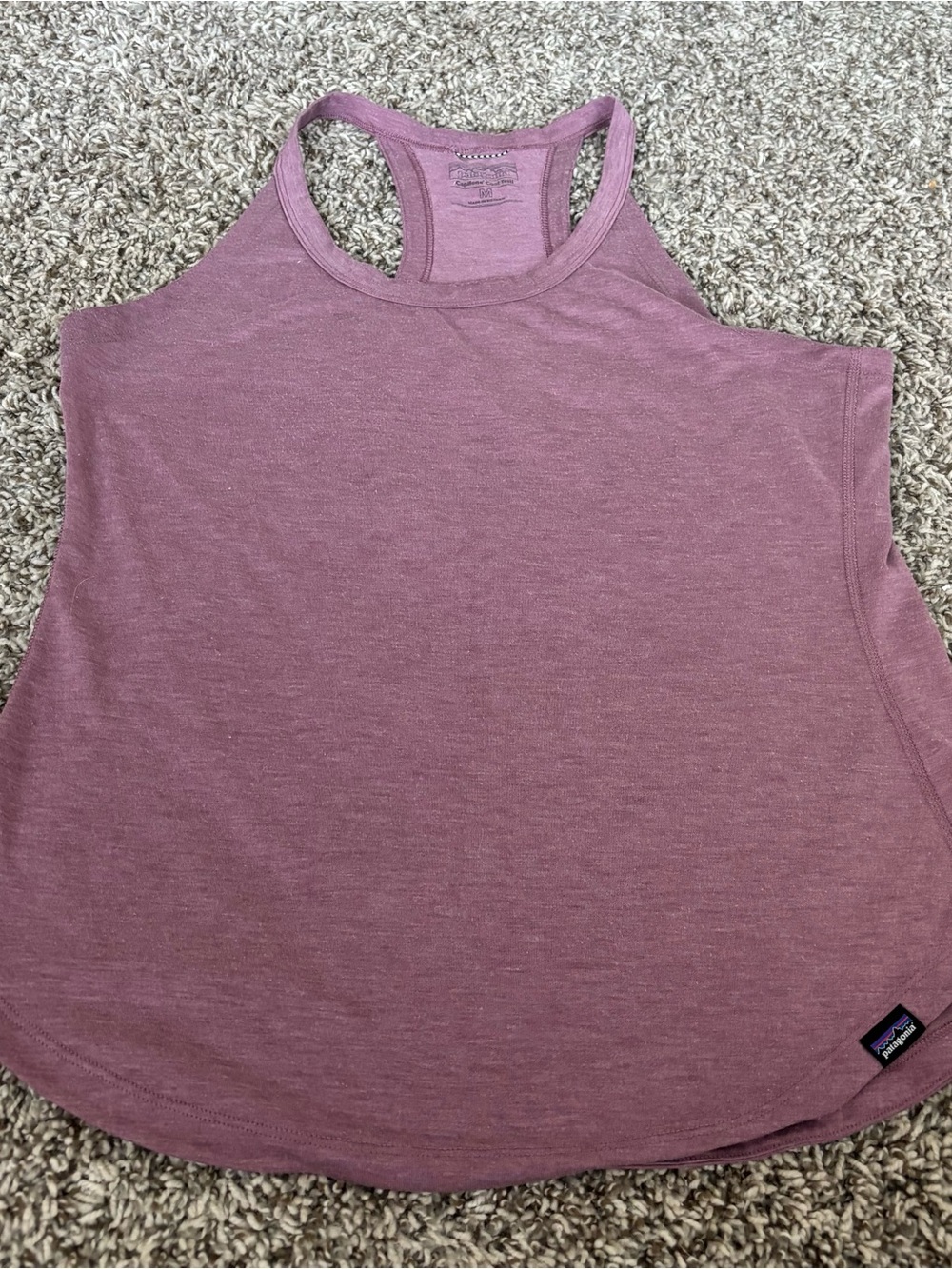 Patagonia Mauve Racerback Tank Top